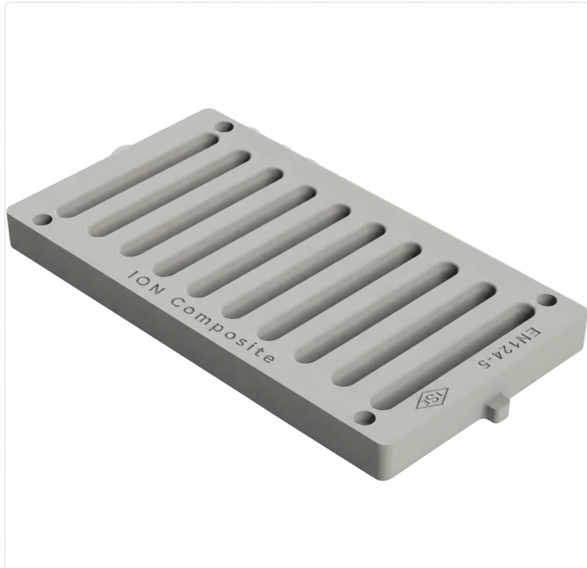 270 × 500 × 40 Channel Grating — ION Composite product view